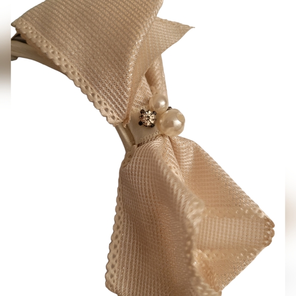 COPPER KEY 2 PACK HEADBANDS WITH BOWS - Picture 3 of 4